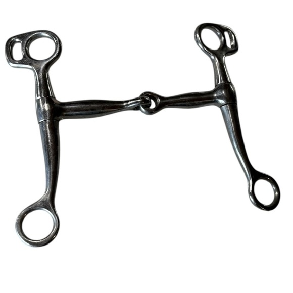 Snaffle With Shanks Horse Bit - Picture 1 of 4